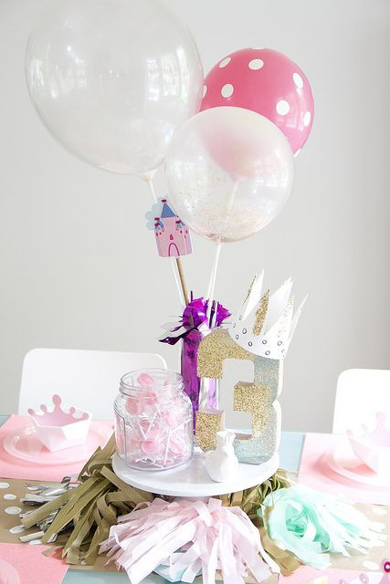 3 Year Birthday Party Ideas
 Adorable Princess party for a 3 year old