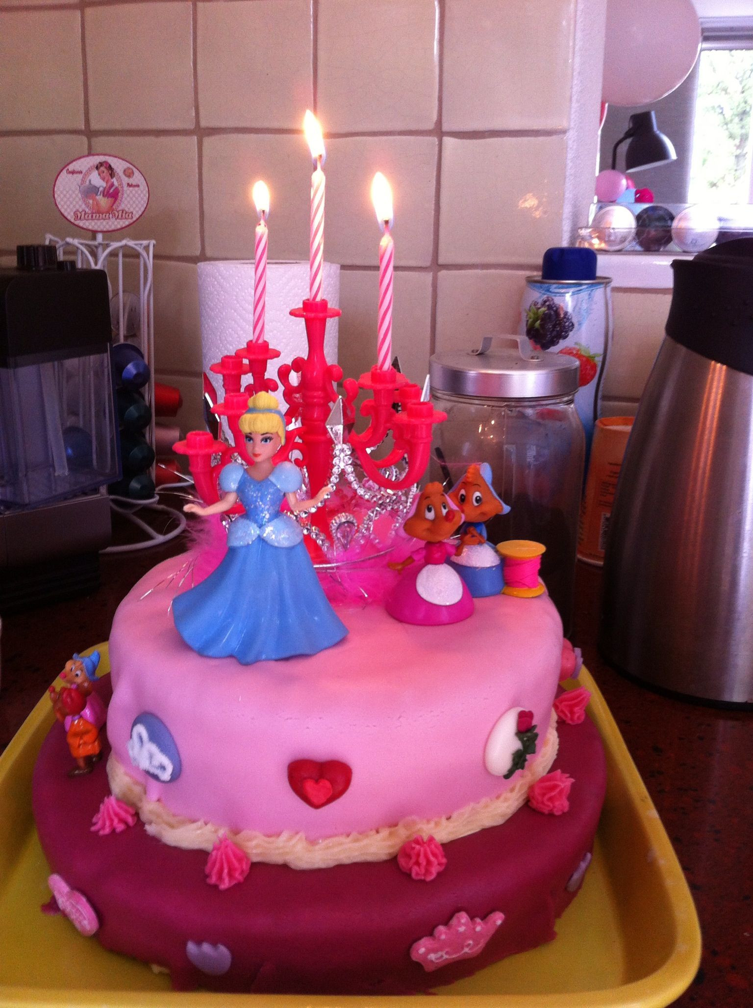 3 Year Birthday Party Ideas
 Birthday cake for my 3 years old girl
