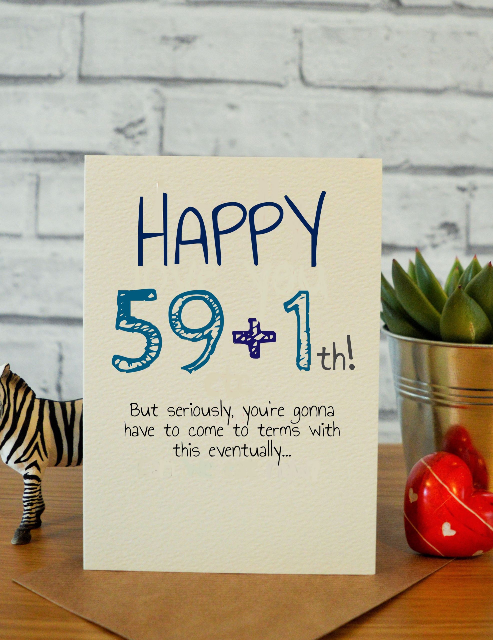 60Th Birthday Gift Ideas For Him
 59 1th Cards
