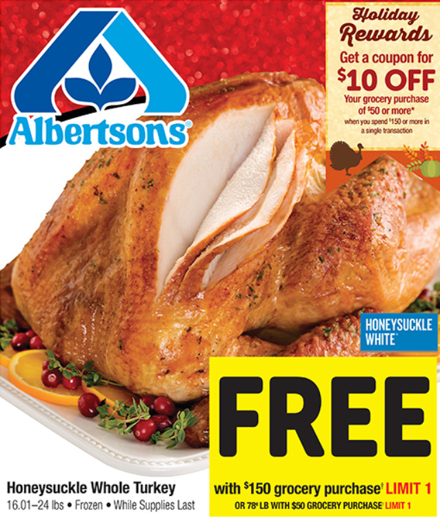 Albertsons Turkey Dinners
 Best Turkey Price Roundup – updated as of 11 17 17