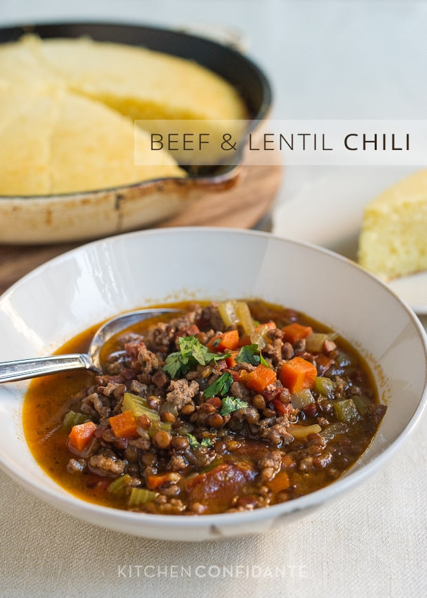 America'S Test Kitchen Ground Beef Chili
 Simple Sundays Beef and Lentil Chili