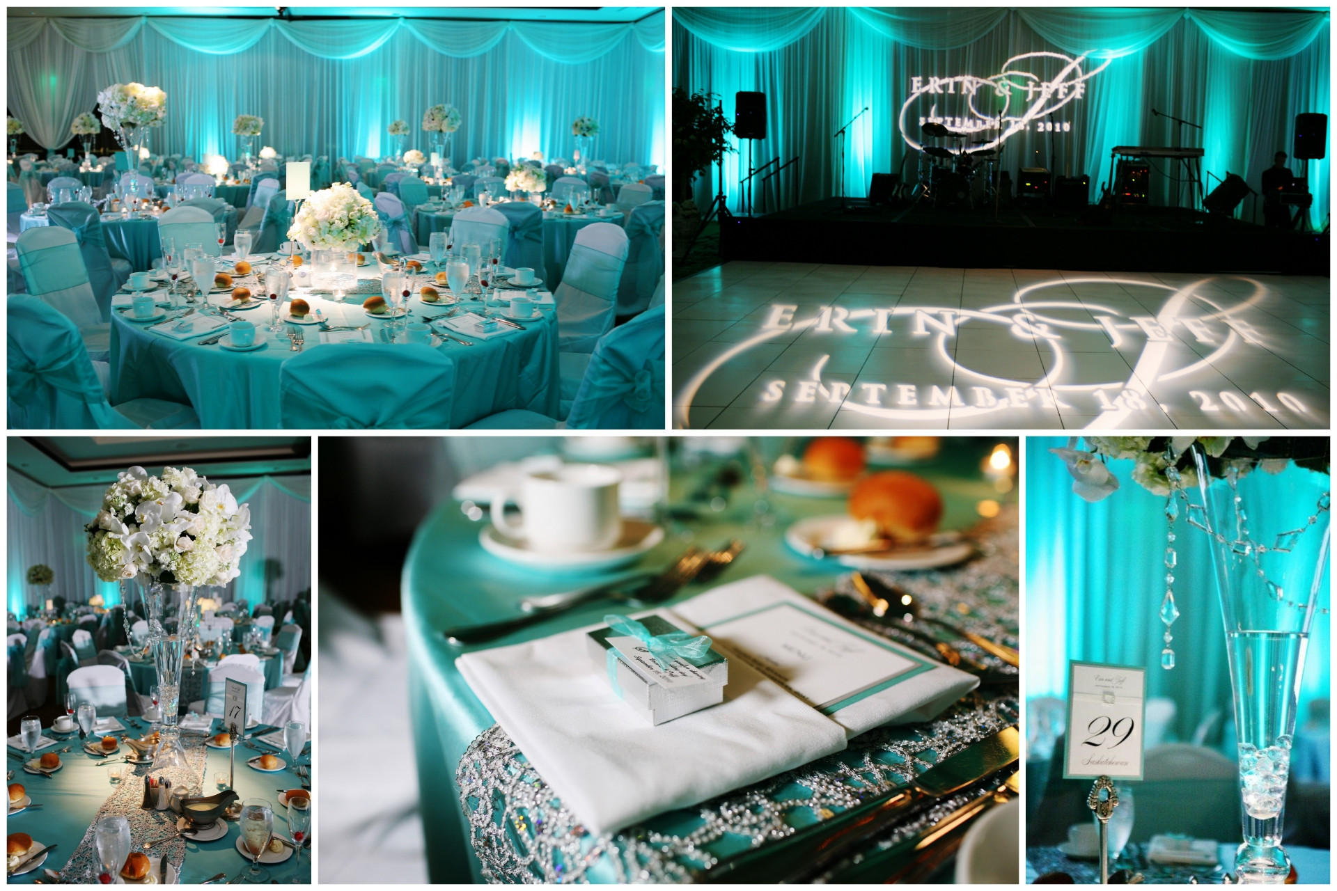 Aqua Wedding Decorations
 The Tiffany blue theme wedding ideas – lianggeyuan123