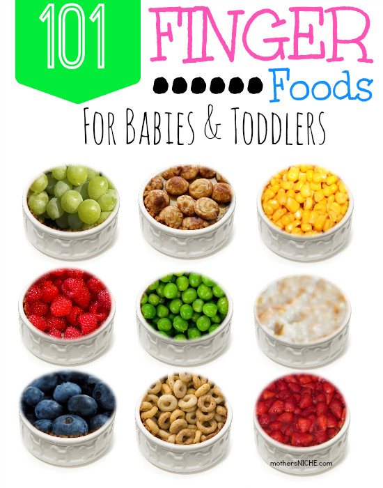 Baby Food Recipes For 1 Year Old
 101 Finger Foods for Babies and Toddlers
