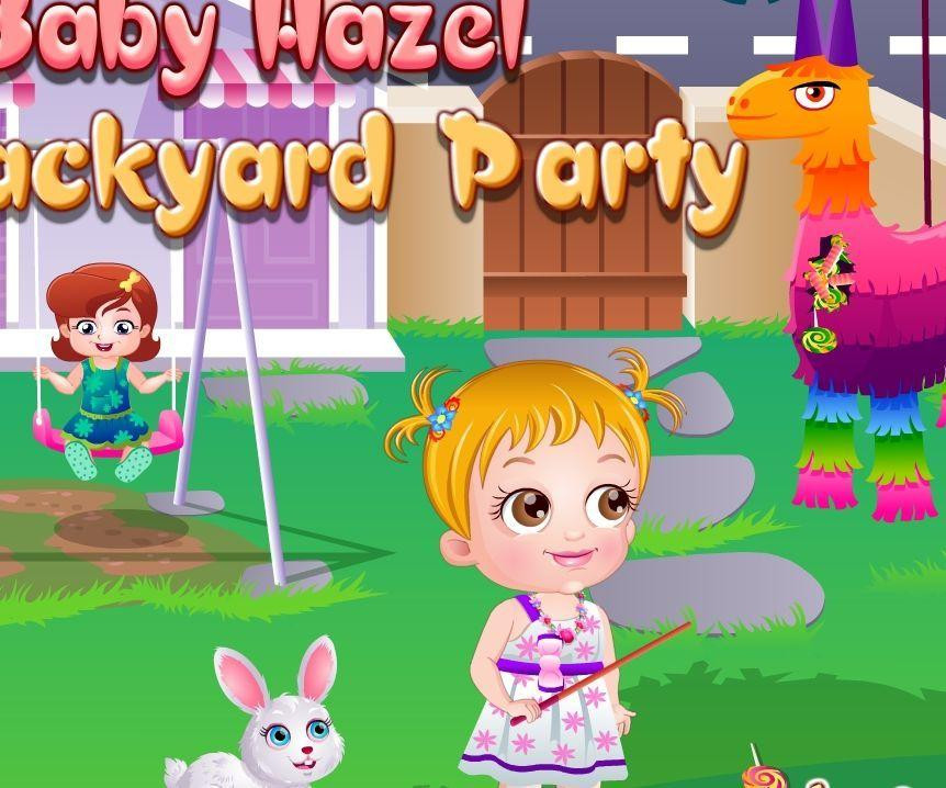 Baby Hazel Party Games
 Baby Hazel backyard party