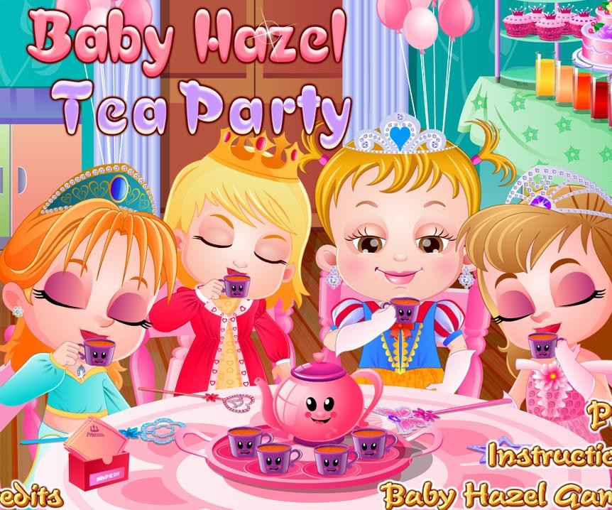 Baby Hazel Party Games
 Baby Hazel tea party