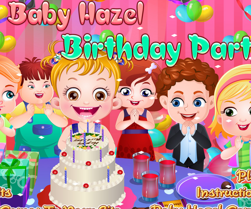 Baby Hazel Party Games
 Baby Hazel Birthday Party Baby Hazel Games