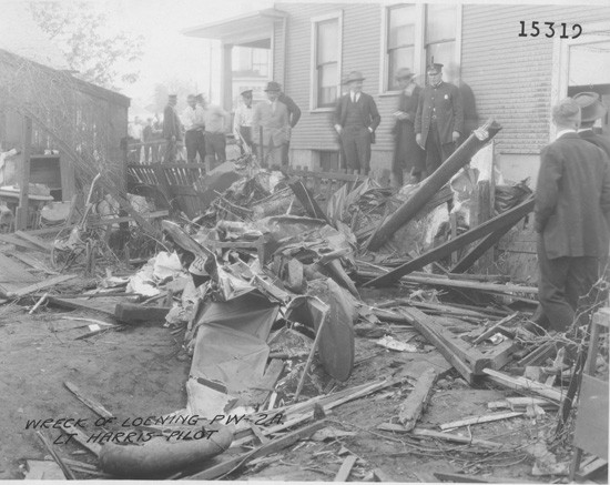 Backyard Flyer Crash
 20 October 1922 This Day in Aviation