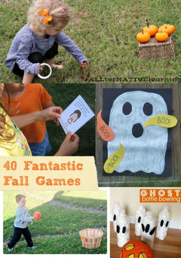Backyard Kids Halloween Party Ideas
 40 Fall Games Outdoor Autumn Fun for Kids