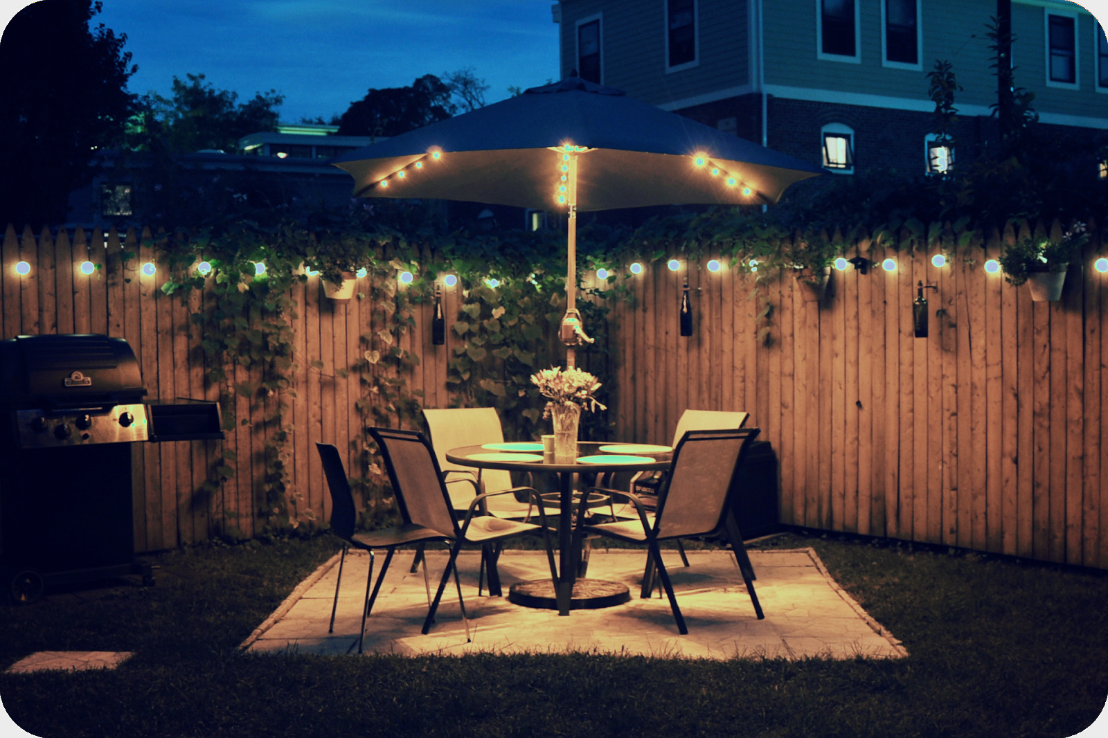 Backyard Solar Lighting Ideas
 Paint the Night with Light Adding Some Summer Shine