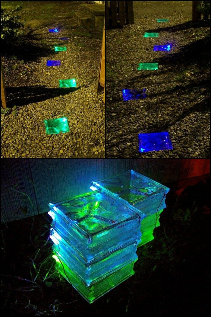 Backyard Solar Lighting Ideas
 How to make solar powered stepping stones