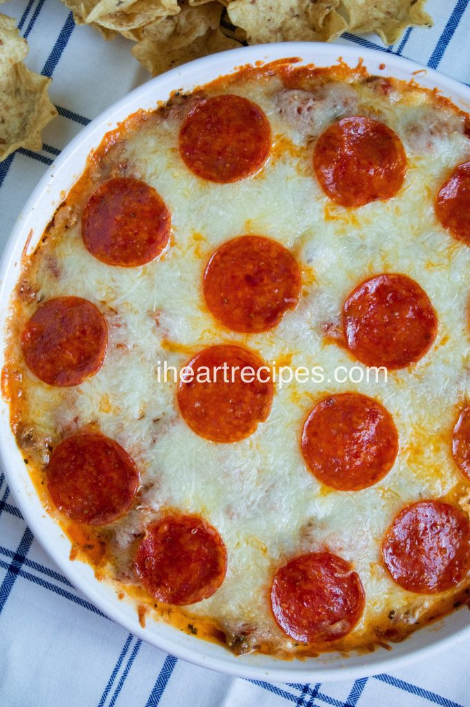 Baked Pepperoni Pizza Dip Recipe
 Baked Pepperoni & Sausage Pizza Dip