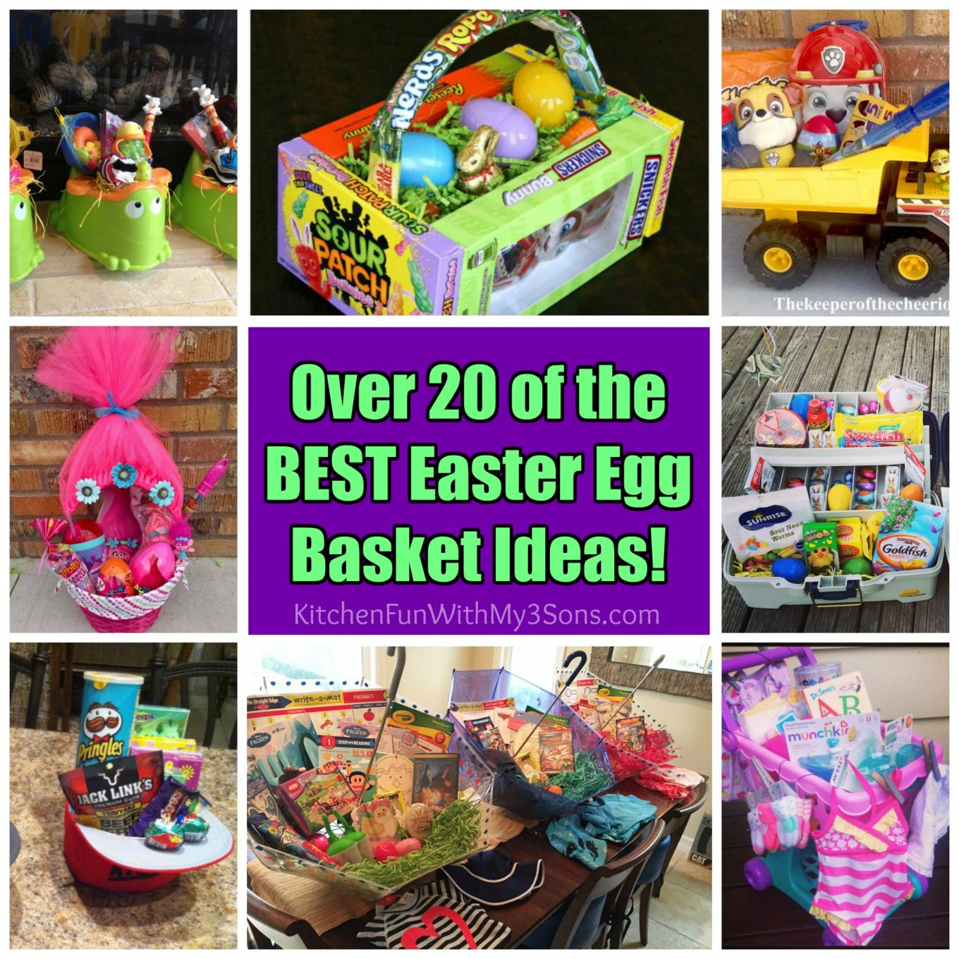 Best Easter Basket Ideas
 20 of the BEST Easter Basket Ideas Kitchen Fun With My