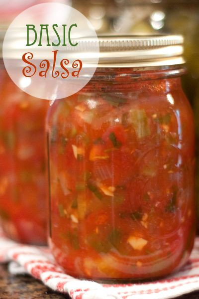 Best Salsa Recipe For Canning
 1311 best images about Recipes on Pinterest
