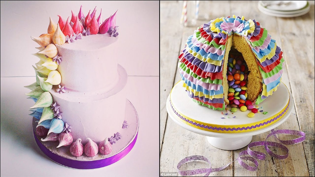 Birthday Cake Decorating
 Top 15 Most Satisfying Cake Style Video Cake Style 2017