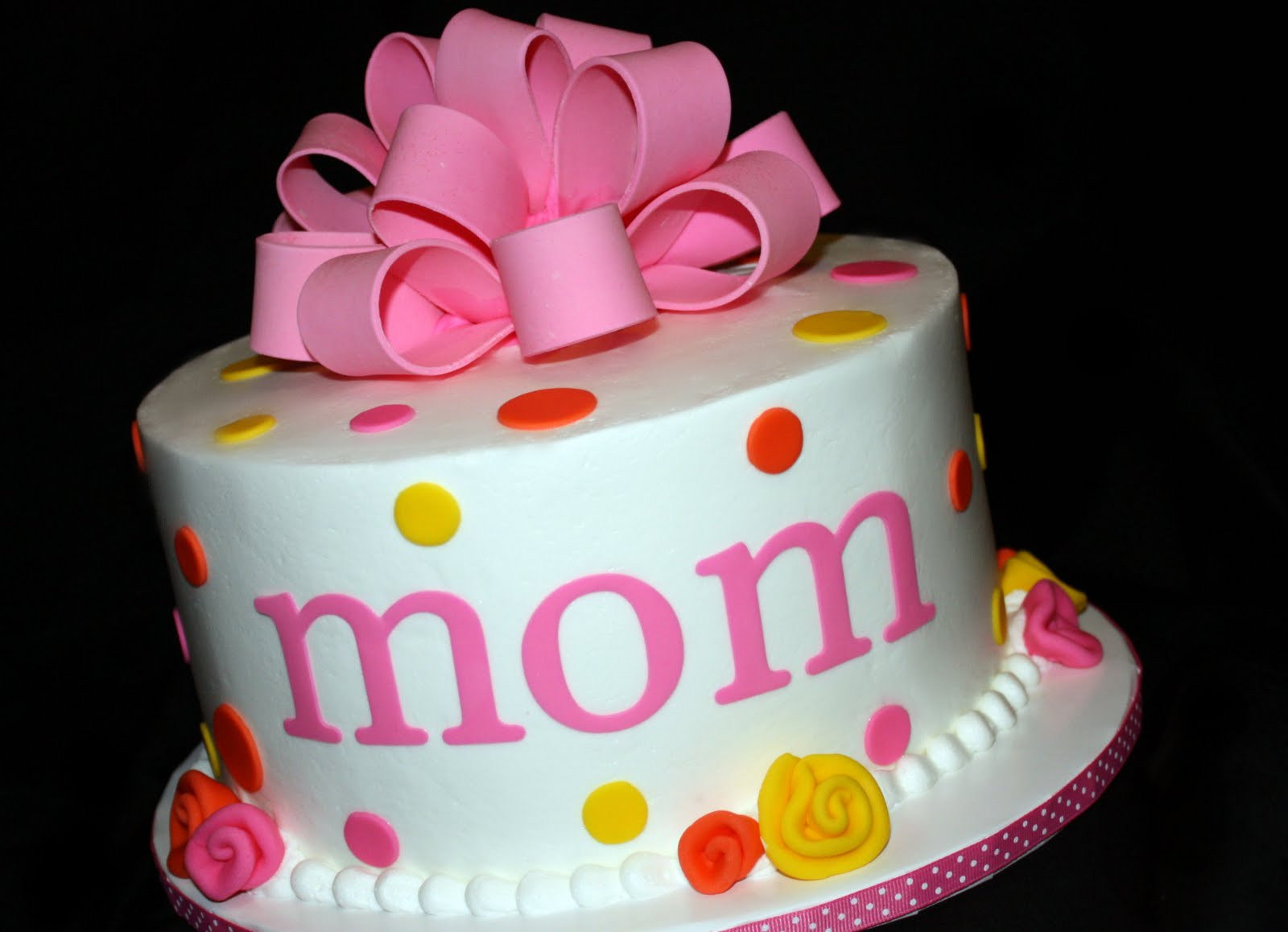 Birthday Cake For Mother
 Mom Birthday Cakes