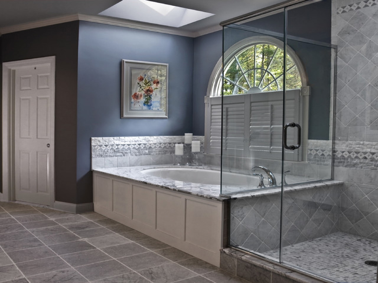 Blue Gray Bathroom Paint
 Cool bathroom colors gray and blue paint ideas blue and