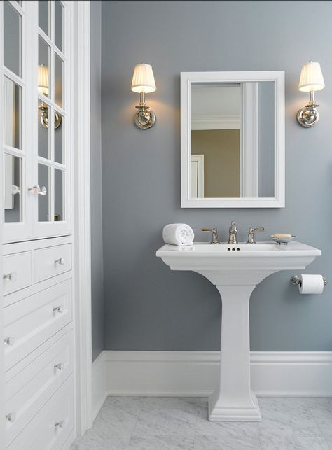 Blue Gray Bathroom Paint
 My "Go To" Paint Colors