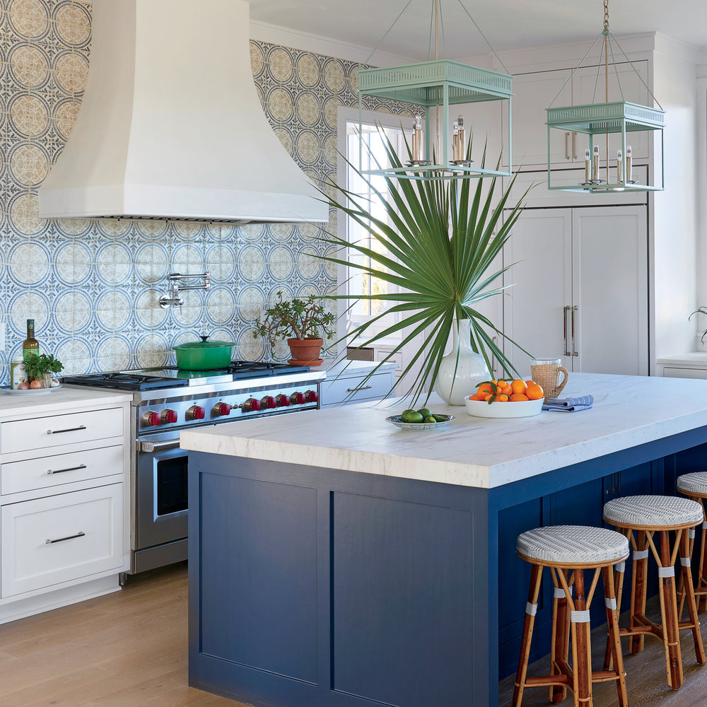 Blue Kitchen Backsplash Ideas
 11 Beautiful Blue Kitchens Coastal Living