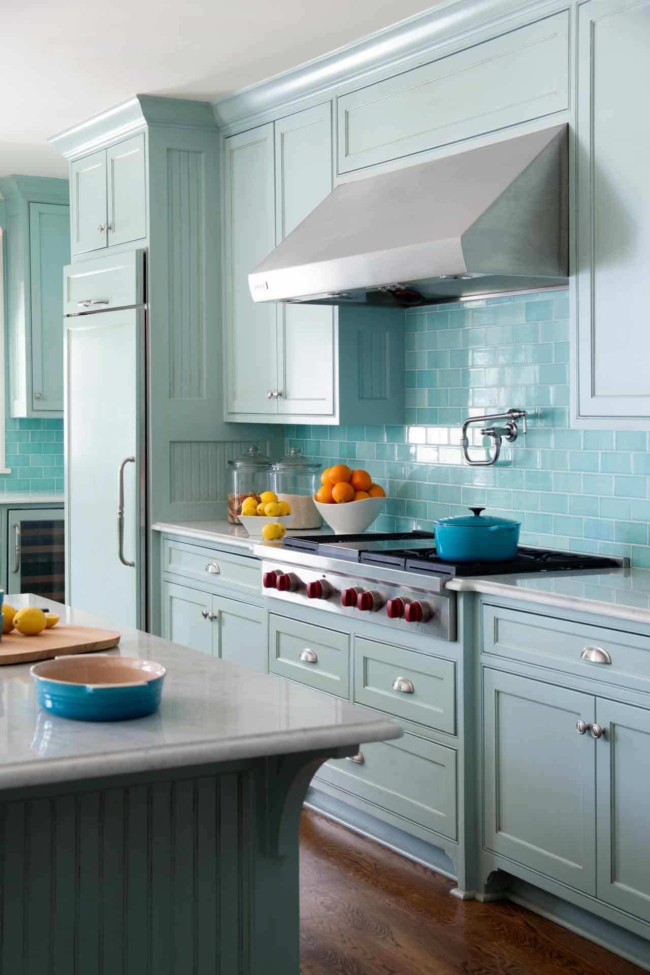 Blue Kitchen Backsplash Ideas
 Retro Kitchen Ideas to Upgrade Your Current Kitchen