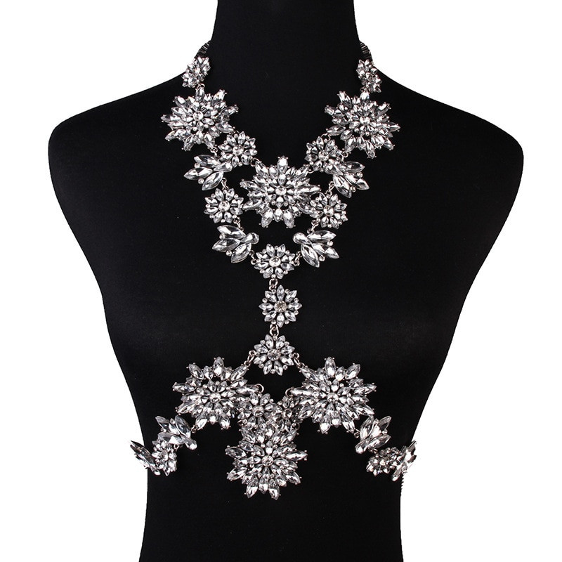 Body Jewelry Choker
 Fashion Luxury Women s Chain Body Necklace Waist Chain