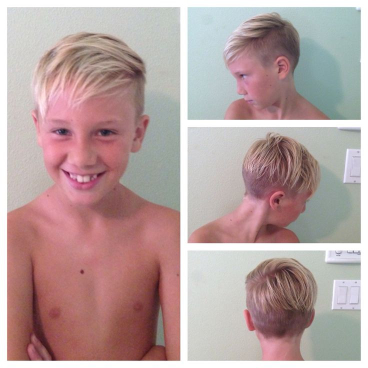 Boys Undercut Hairstyle
 Boys haircut Child Undercut