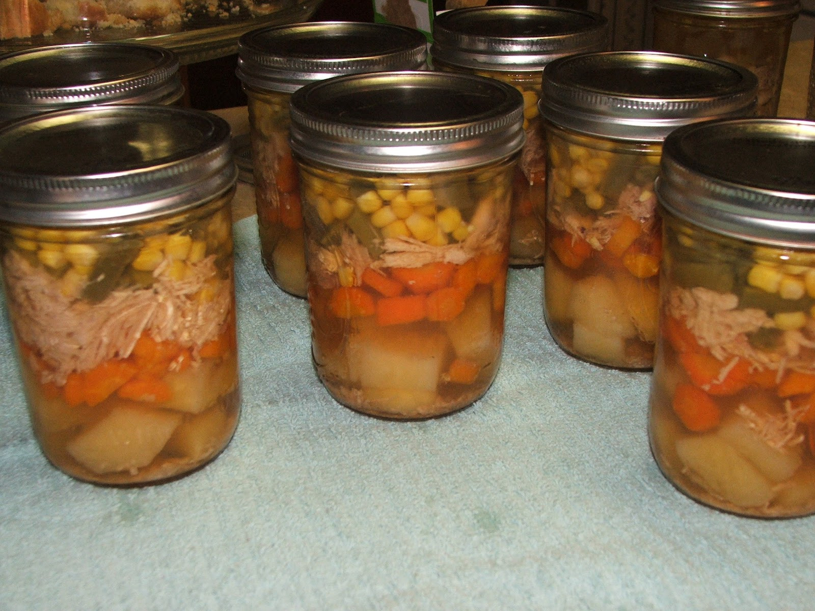 Canning Chicken Noodle Soup
 Canning Granny Full Service Grab N Go Canned Soup Part