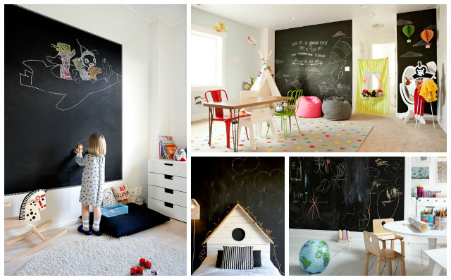 Chalkboard Paint Kids Room
 Imaginative Kids Bedroom Ideas for Imaginative Kids