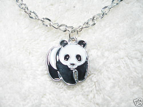 Charm Locket Necklace
 NEW Panda Charm Necklace World Wildlife Fund WWF Bear