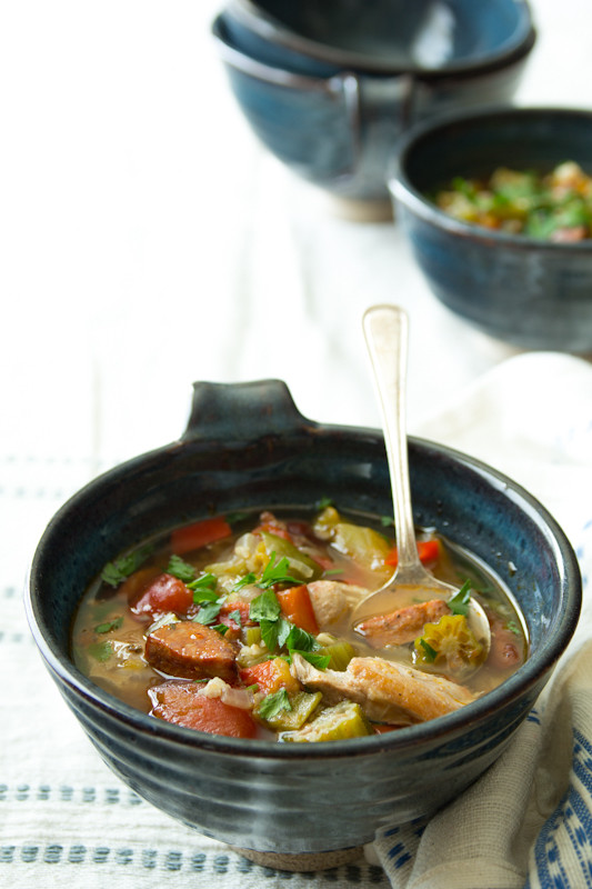 Chicken And Sausage Gumbo Slow Cooker
 slow cooker gumbo with chicken Healthy Seasonal Recipes