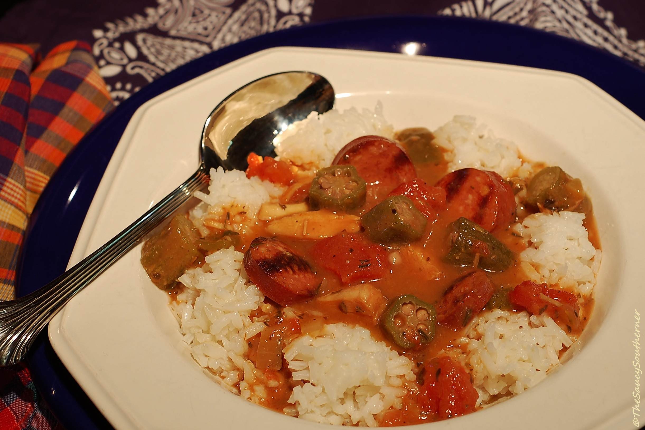 Chicken And Sausage Gumbo Slow Cooker
 Slow Cooker Gumbo with Andouille Sausage and Chicken