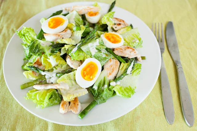 Chicken Salad Recipes With Eggs
 nic cooks 5 2 Chicken Asparagus and Egg Salad