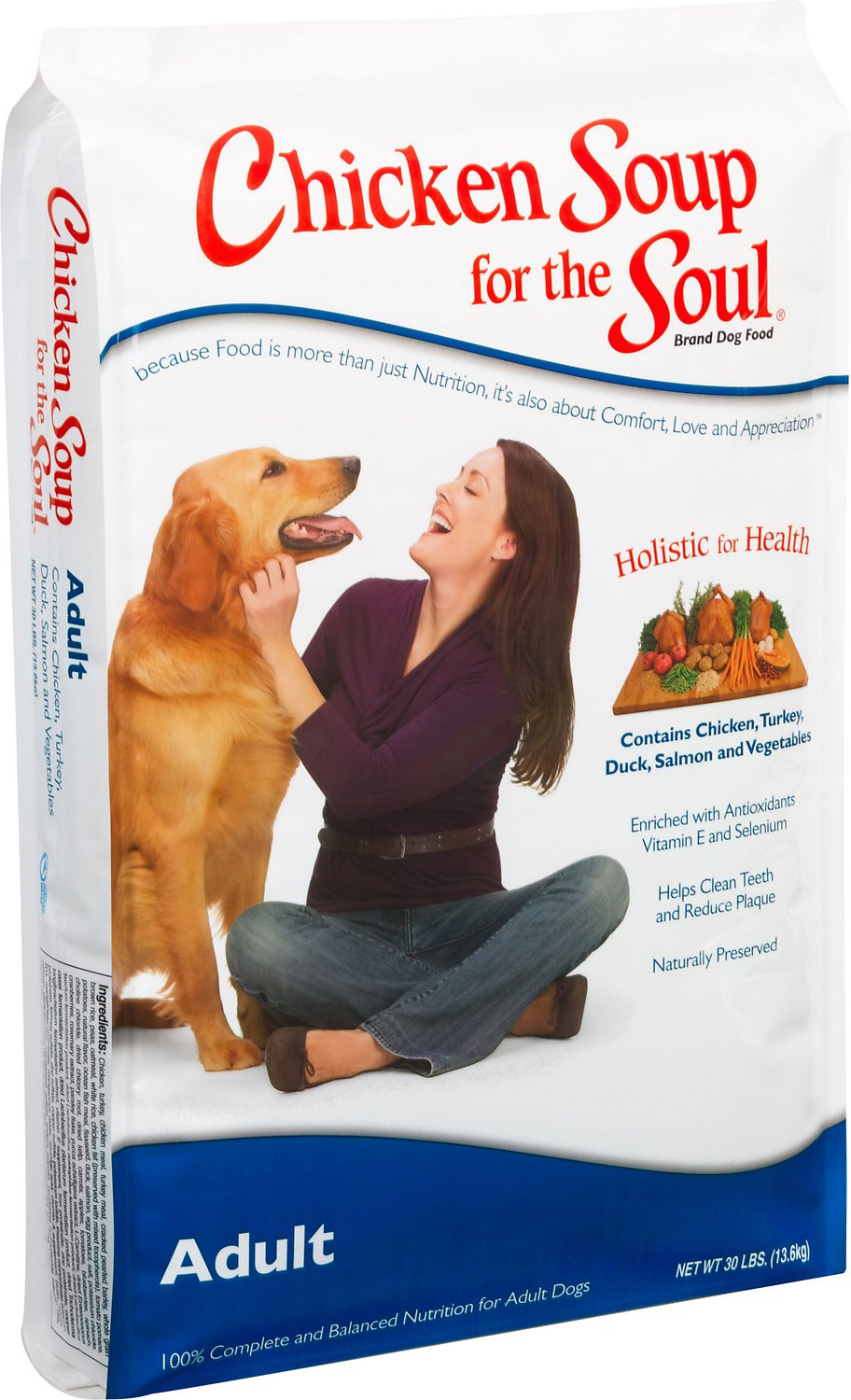 Chicken Soup Cat Food
 Chicken Soup for the Soul Adult Dry Dog Food 30 lb bag