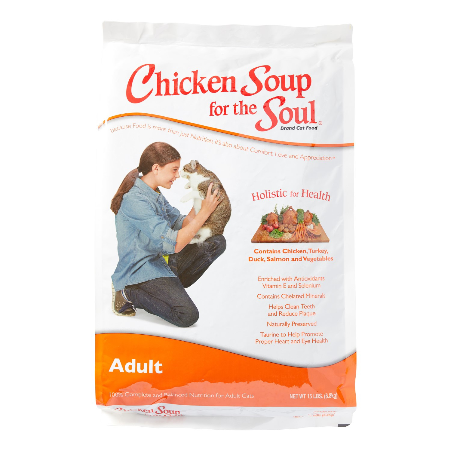 Chicken Soup Cat Food
 Chicken Soup For The Soul Life Stages Dry Cat Food 15 lb