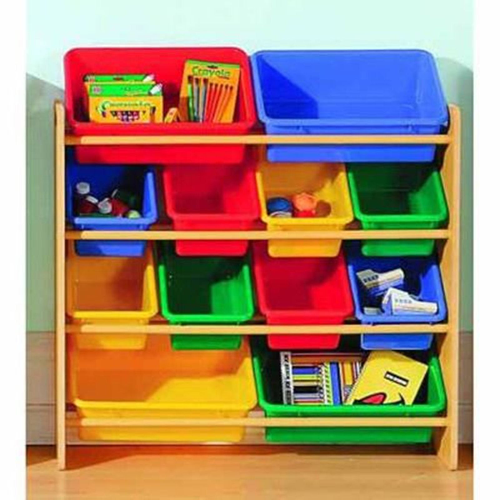 Children Storage Bin
 Essential Home Kids 12 Bin Organizer Home Furniture