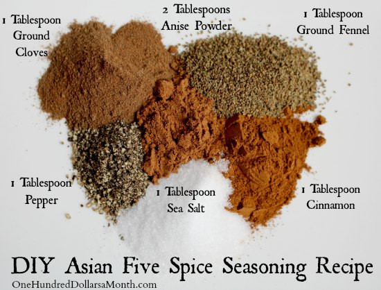 Chinese Five Spice Recipes
 DIY Asian Five Spice Seasoning Recipe e Hundred