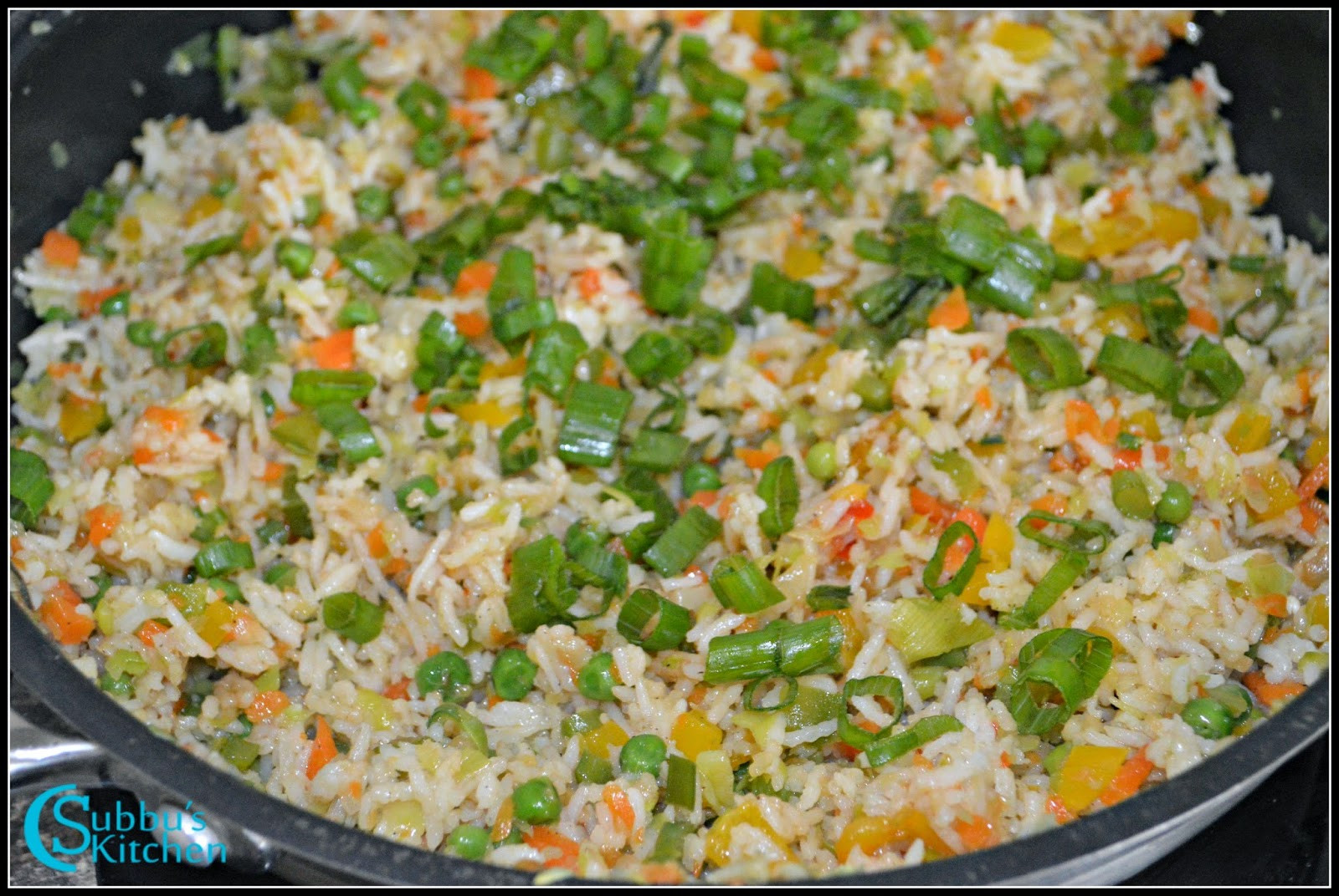 Chinese Fried Rice Veg
 Chinese Ve able Fried Rice Recipe Subbus Kitchen