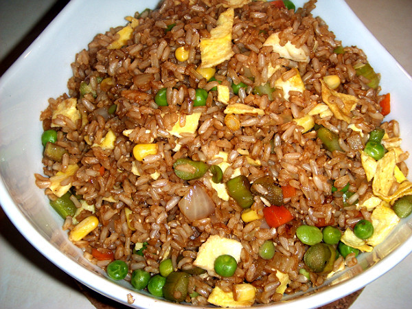 Chinese Fried Rice Veg
 Jenny s Cookbook Chinese Ve able Fried Rice with Egg Recipe