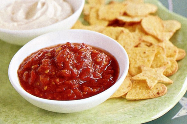 Chips And Salsa Recipe
 Tortilla Chips With Tomato Salsa & Cheese Dip Recipe