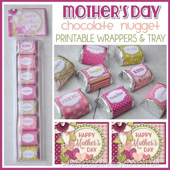 Chocolate Mothers Day Gifts
 MOTHER S DAY Chocolate Nug Wrappers Treat for MOM