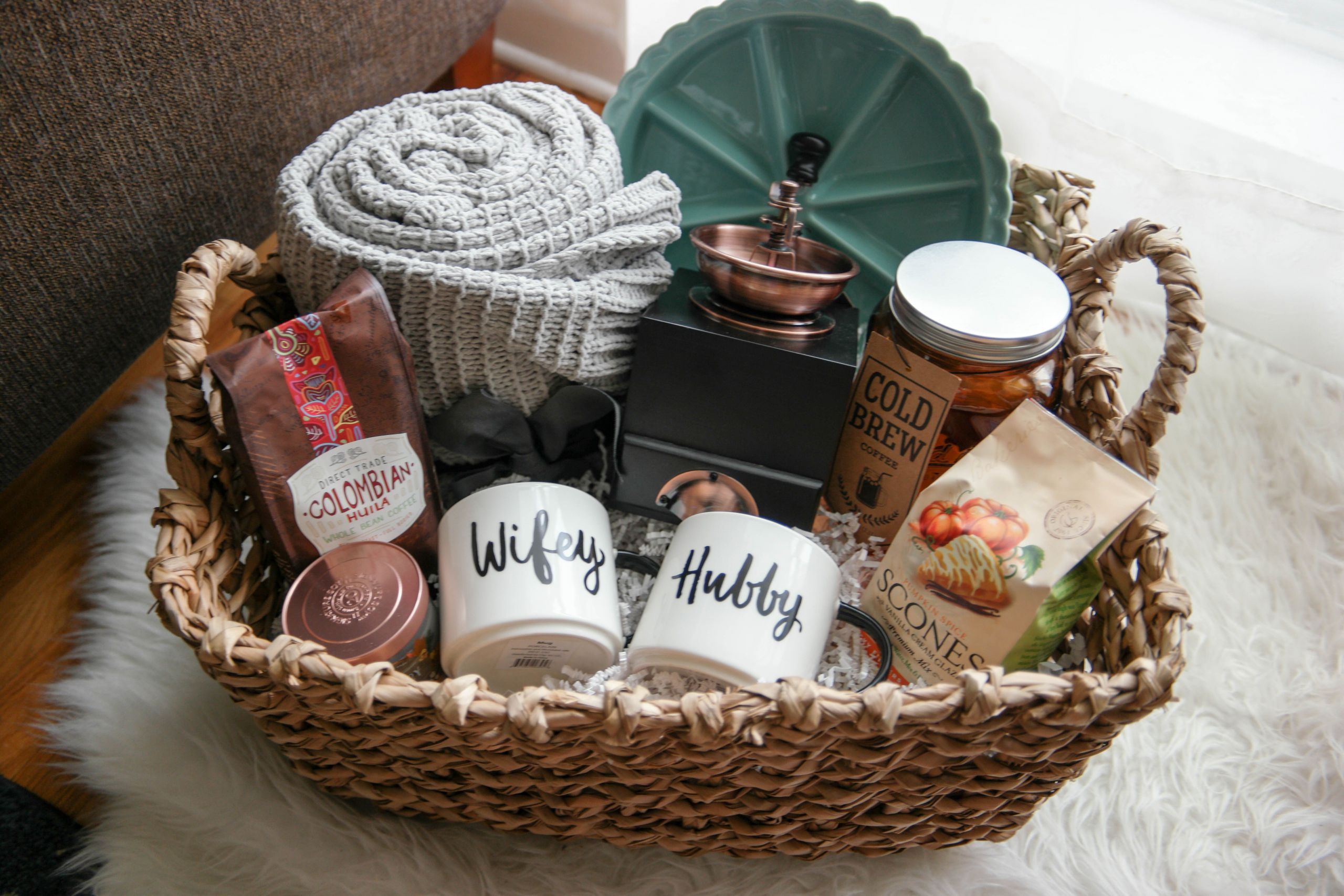 Christmas Gift Ideas For Couple
 A Cozy Morning Gift Basket A Perfect Gift For Newlyweds