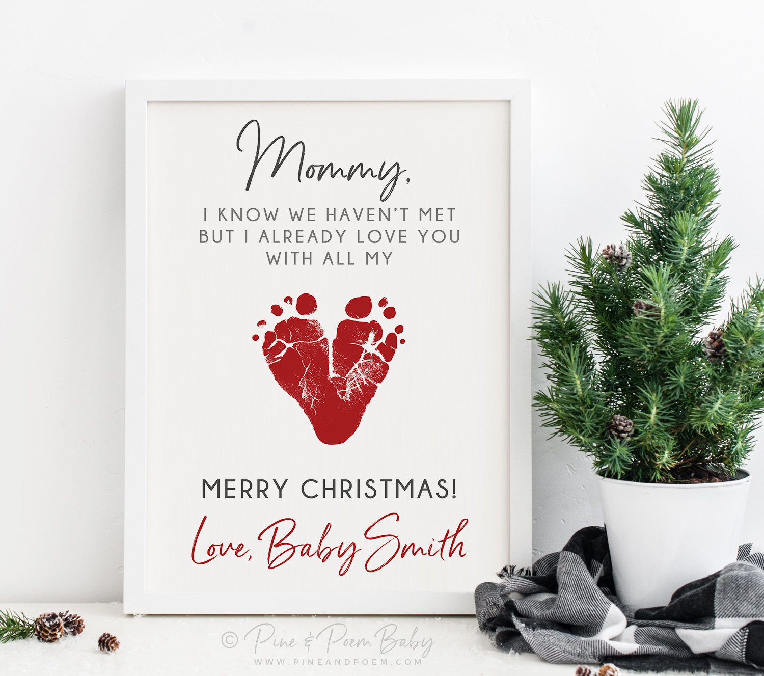 Christmas Gift Ideas For Expecting Mothers
 Christmas Pregnancy Gift for Mom To Be Expecting Mother