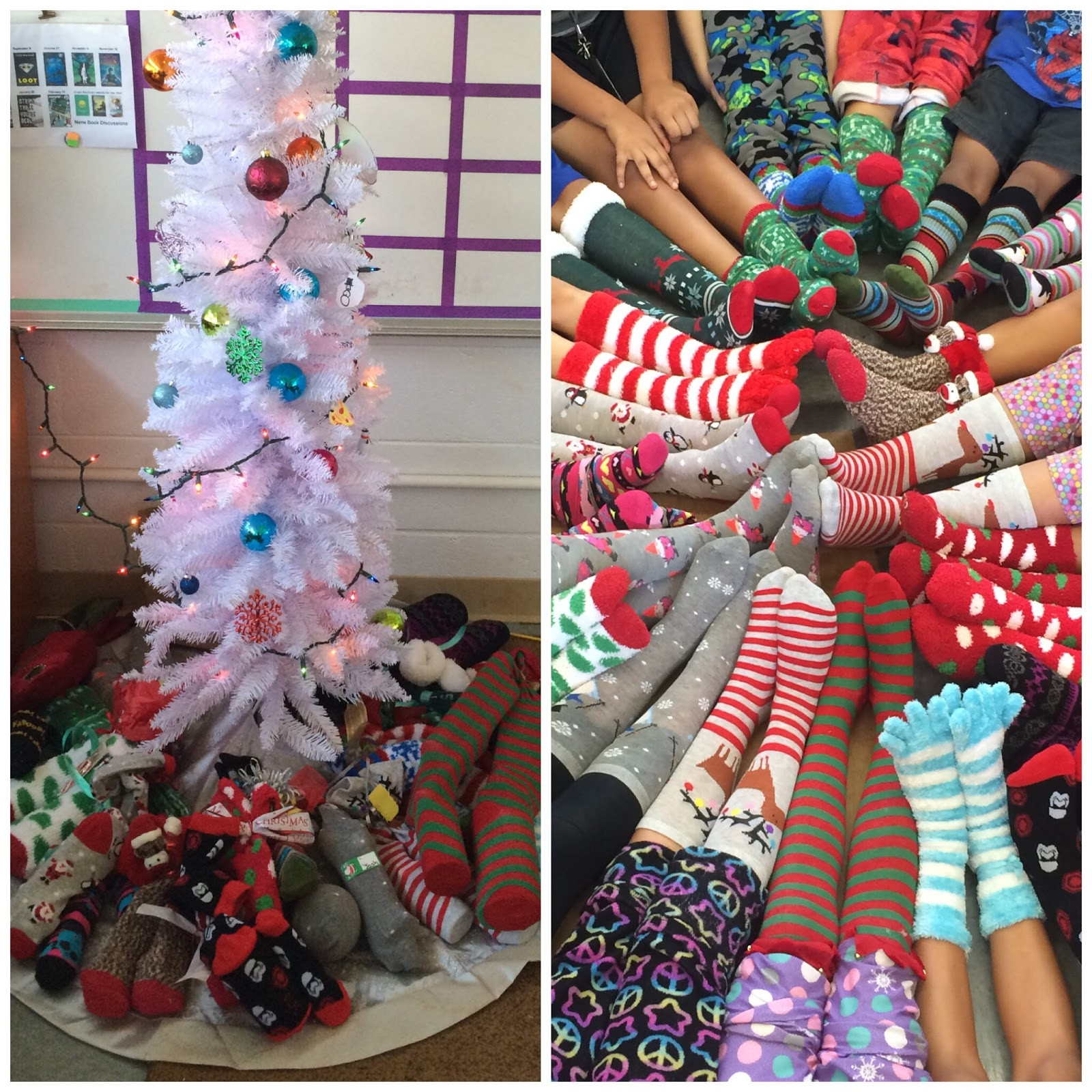 Christmas Socks Gift Ideas
 Tonya s Treats for Teachers Crazy Sock Exchange