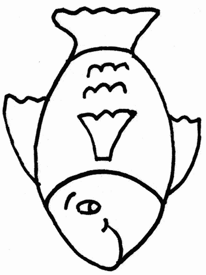 Coloring Pages Fish For Kids
 fish