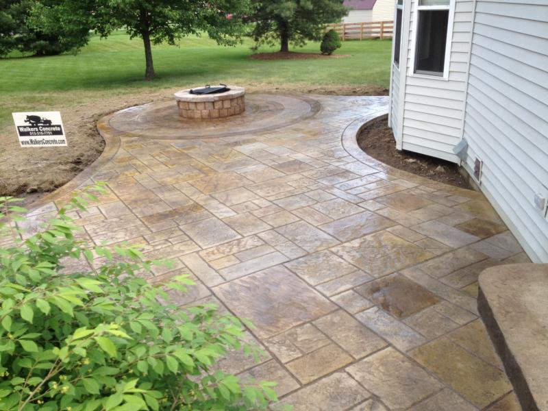 Concreting Backyard Cost
 Cost to install stamped concrete patio – 2016 cost