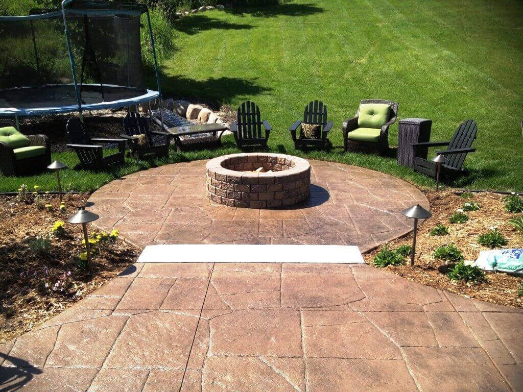 Concreting Backyard Cost
 Cost Stamped Concrete Patio1 Best Stamped Concrete