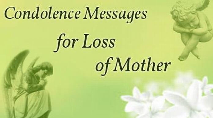 Condolence Quotes For Loss Of Mother
 Quotes For Condolence Message QuotesGram