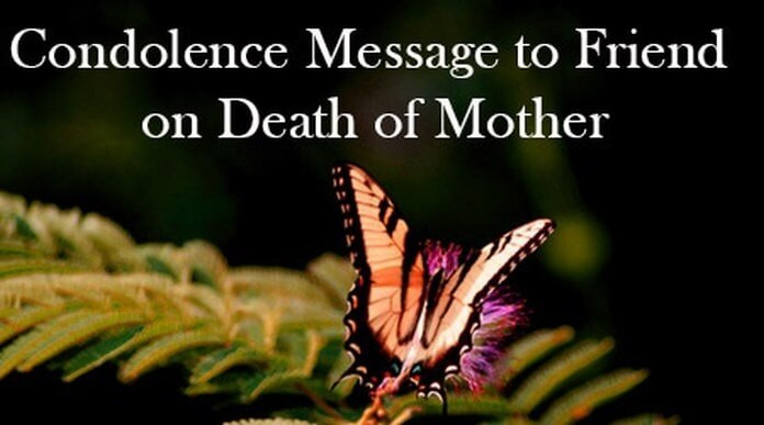 Condolence Quotes For Loss Of Mother
 Condolence Message for Friends Sister Death
