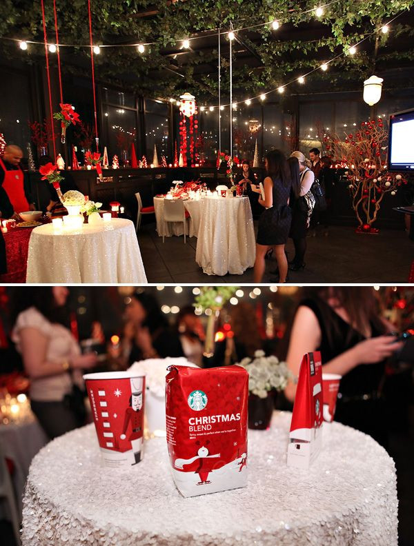 Corporate Holiday Party Ideas Nyc
 Mod & Merry Peppermint Twist Part 2 Starbucks Event NYC