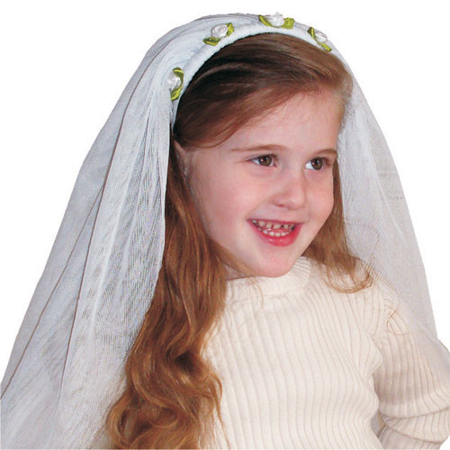 Costume Wedding Veil
 Dress Up America 508 Child Bride Veil Halloween