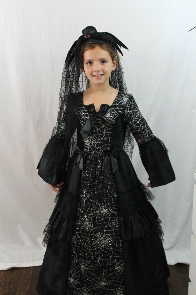 Costume Wedding Veil
 Black Widow Bride Spider Queen Witch Deluxe Halloween